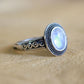 Moonstone Adjustable Ring