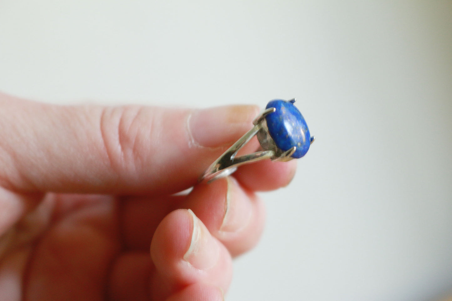 Lapis Lazuli Adjustable Ring