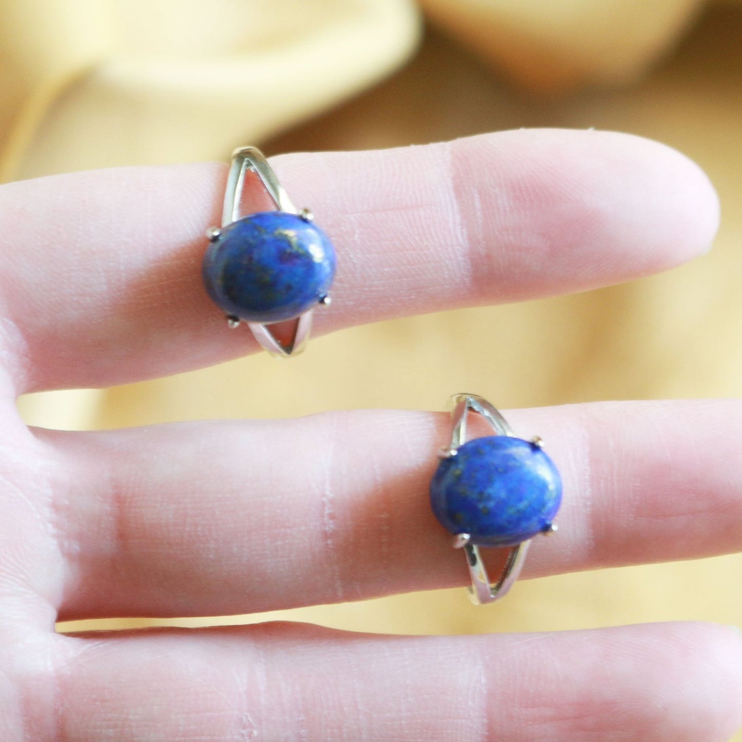 Lapis Lazuli Adjustable Ring