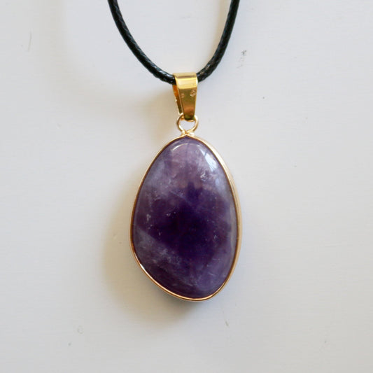 Amethyst Pendant Necklace