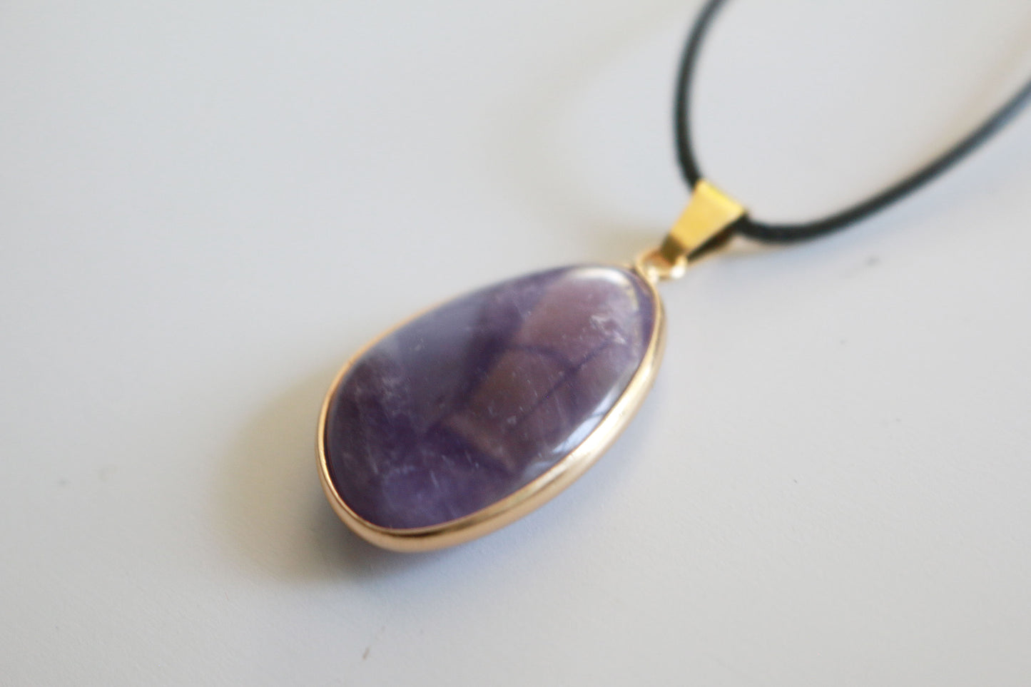 Amethyst Pendant Necklace