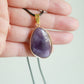 Amethyst Pendant Necklace