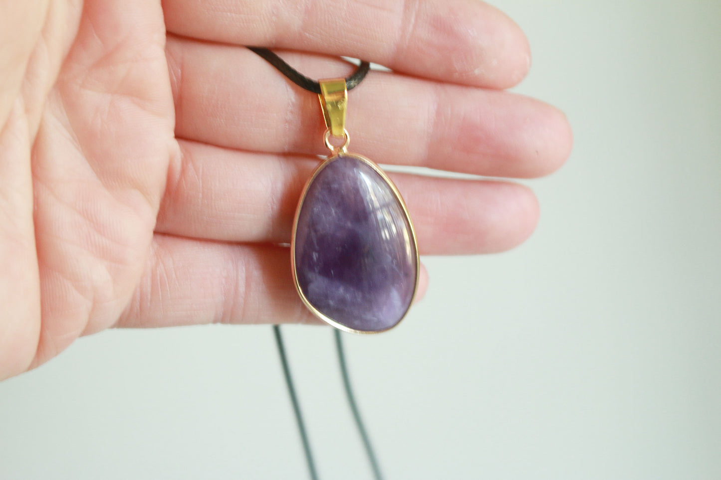 Amethyst Pendant Necklace