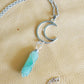 Green Aventurine Moon Necklace