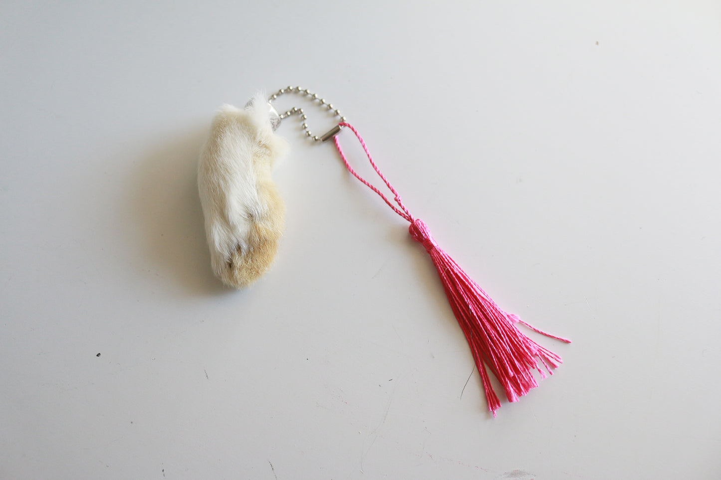 Rabbit Foot Keychain