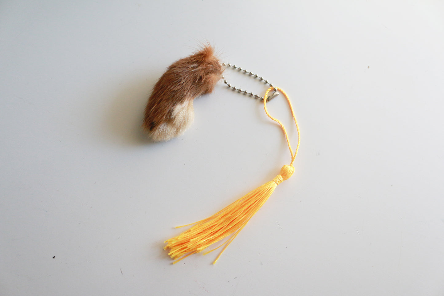 Rabbit Foot Keychain