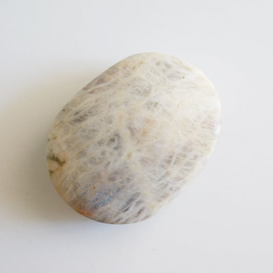 Moonstone Palm Stone (2.5 in)