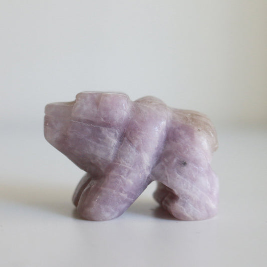 Lepidolite Bear (1.5 in)