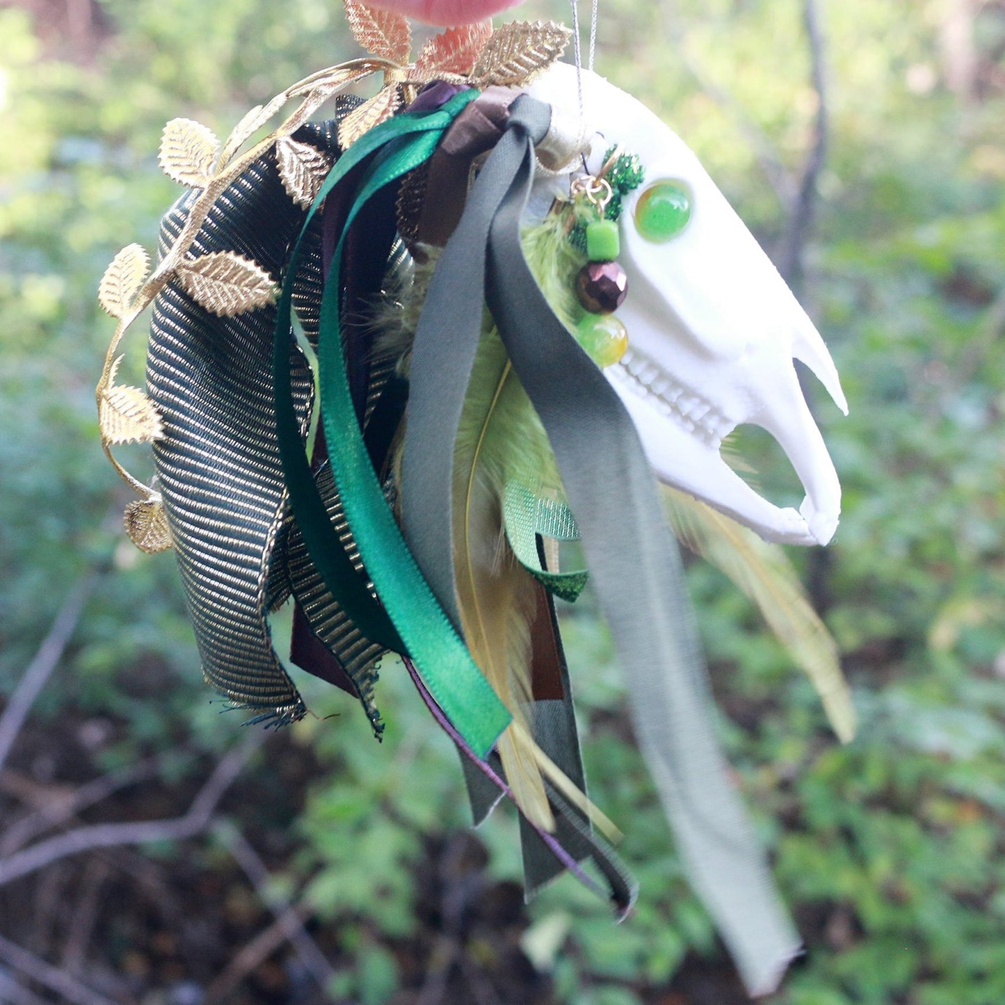 Woodland Mari Lwyd Ornament