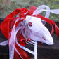 Peppermint Mari Lwyd Ornament