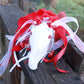 Peppermint Mari Lwyd Ornament