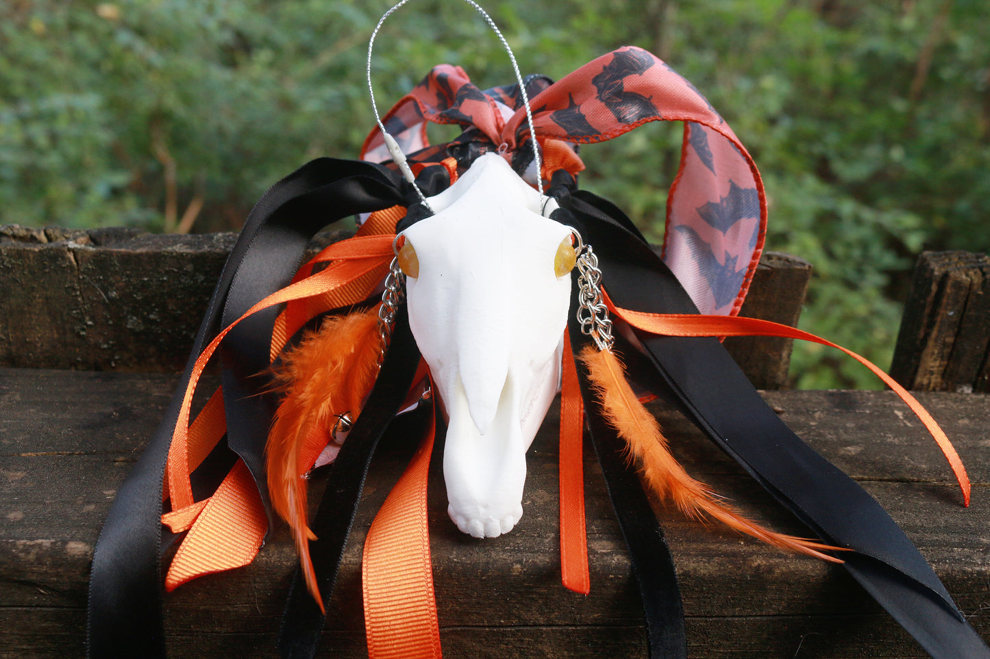 Spooky Mari Lwyd Ornament