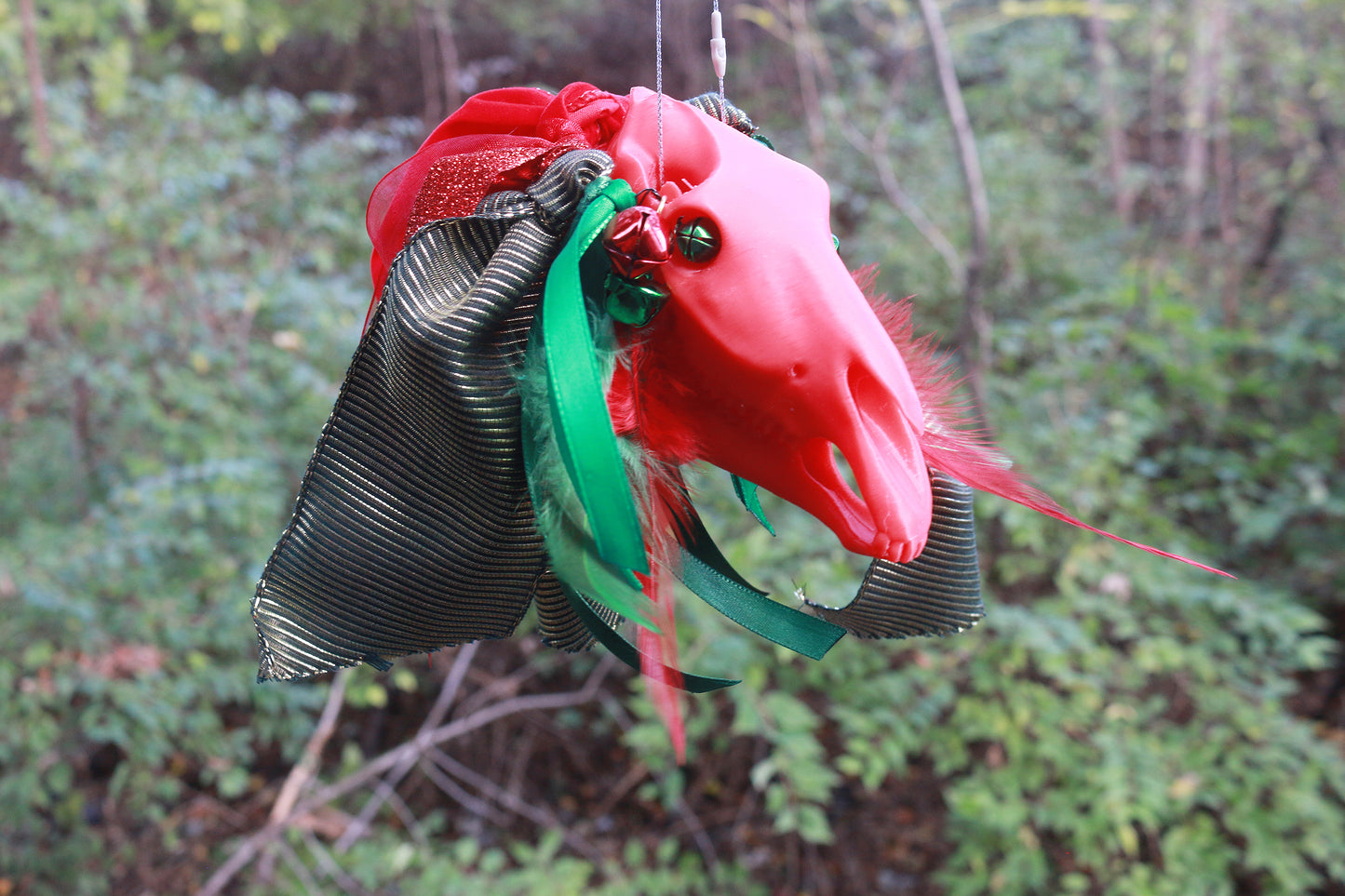 Yuletide Mari Lwyd Ornament