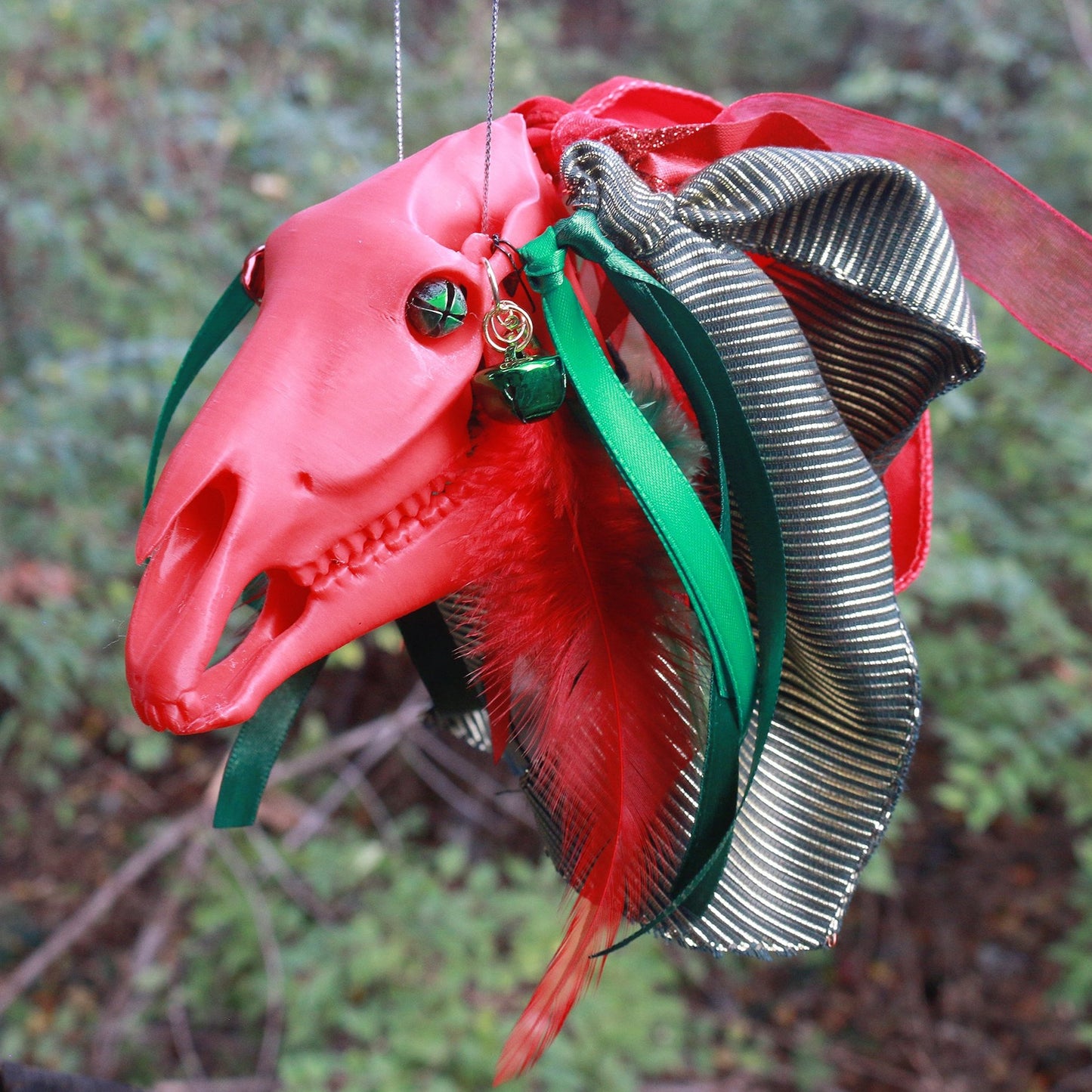 Yuletide Mari Lwyd Ornament