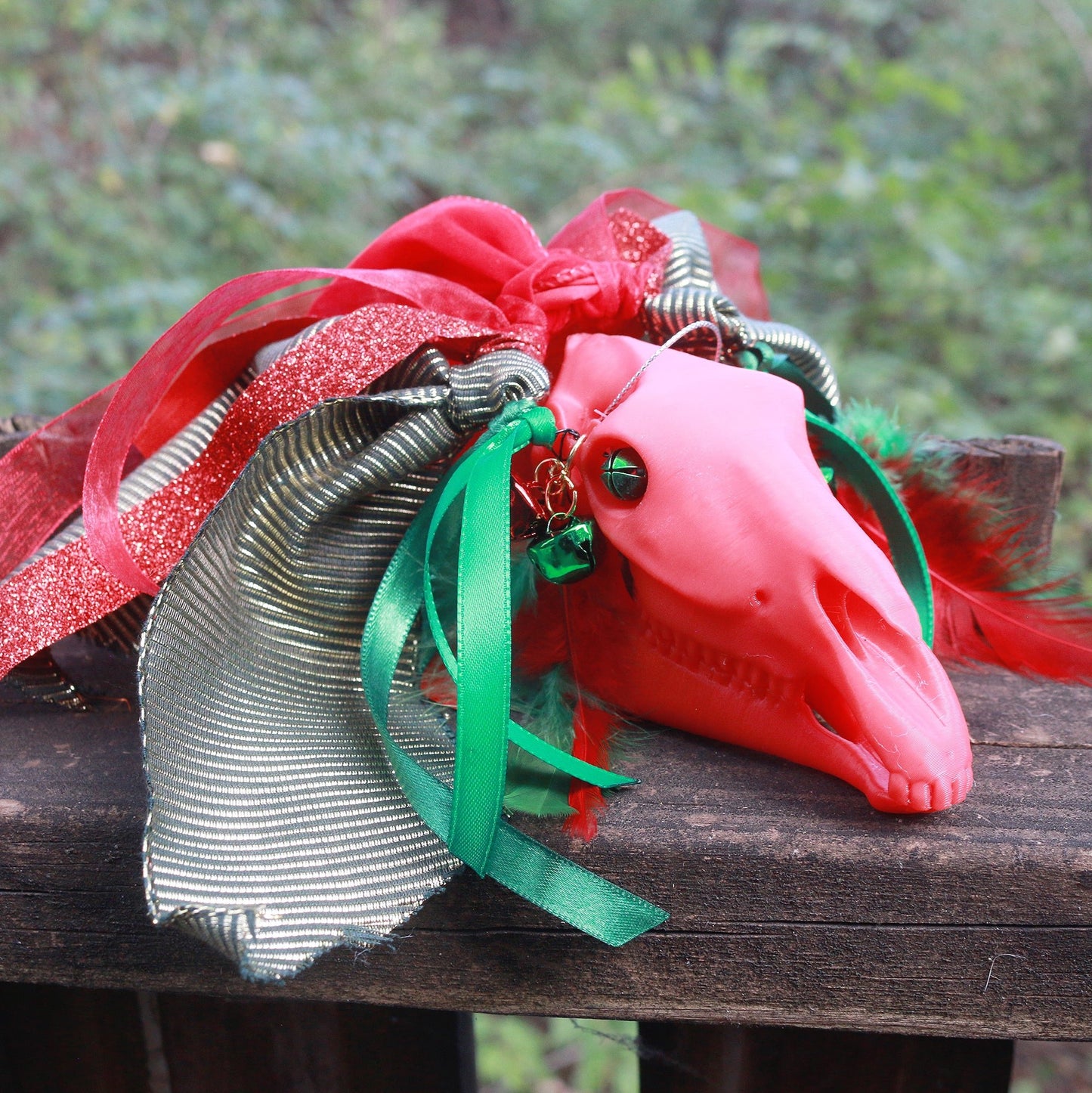 Yuletide Mari Lwyd Ornament