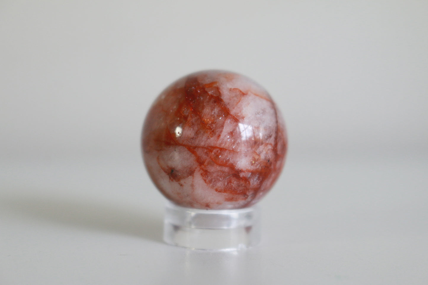 Fire Quartz Sphere