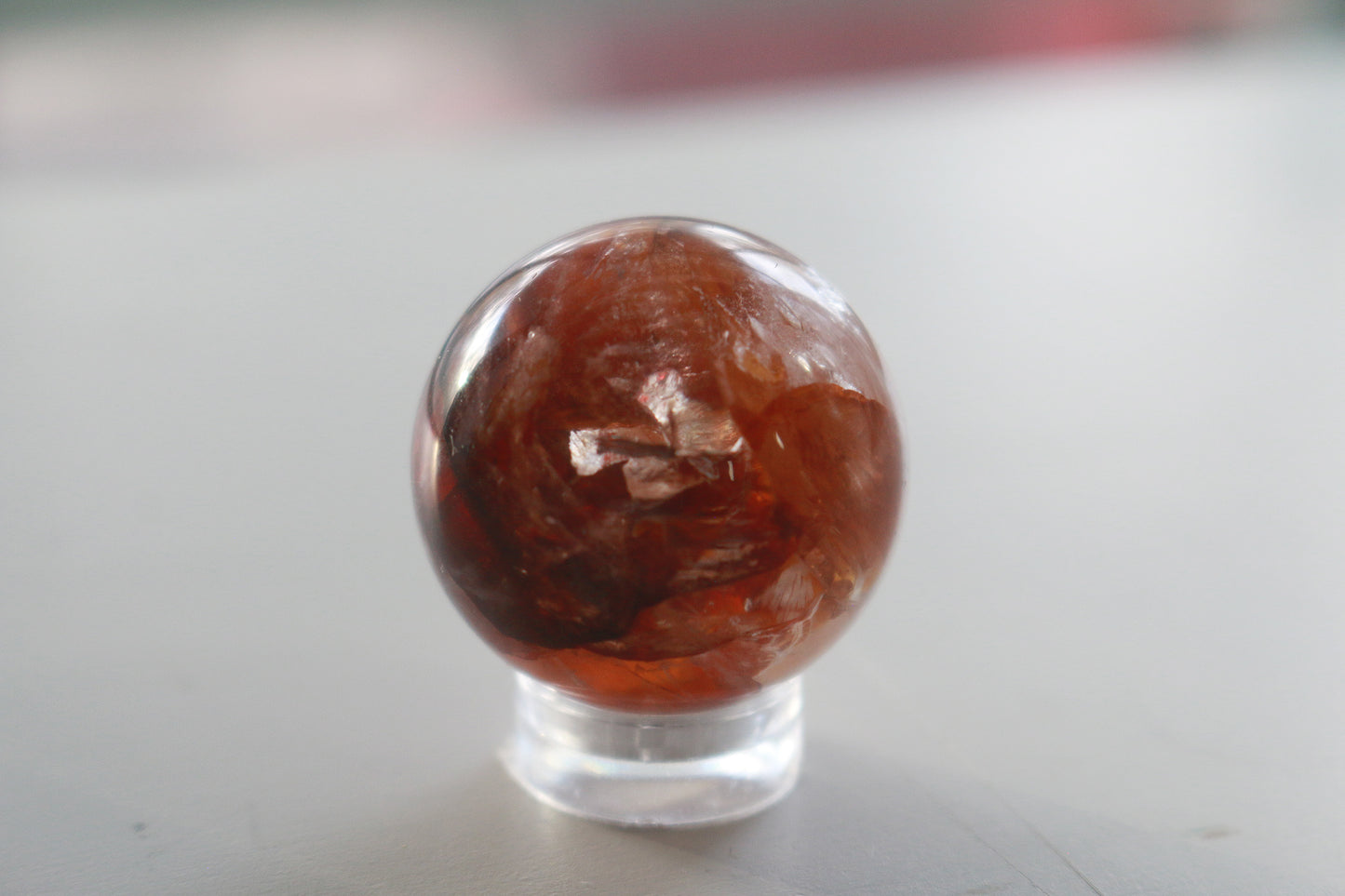 Fire Quartz Sphere