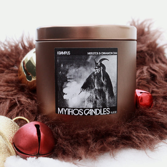 Krampus - Mistletoe & Cinnamon Chai - 11.5oz Candle