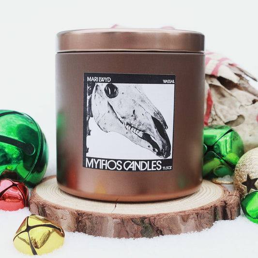 Mari Lwyd - Wassail - 11.5oz Candle