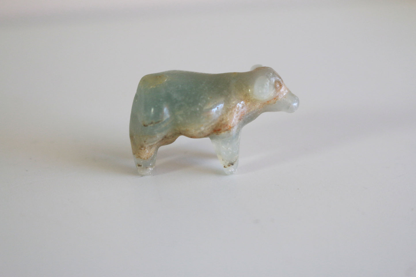 Blue Calcite Cow (1.5 in)