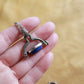 Lapis Lazuli Snake Spinner Necklace