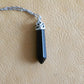 Obsidian Pendant Necklace