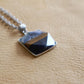 Sodalite & Tiger Eye Square Necklace