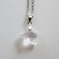 Quartz Faceted Star Necklace