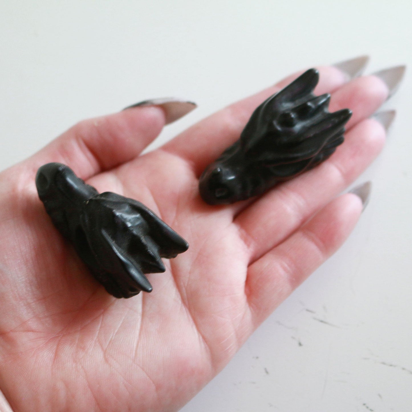 Obsidian Dragon Head (2 in)