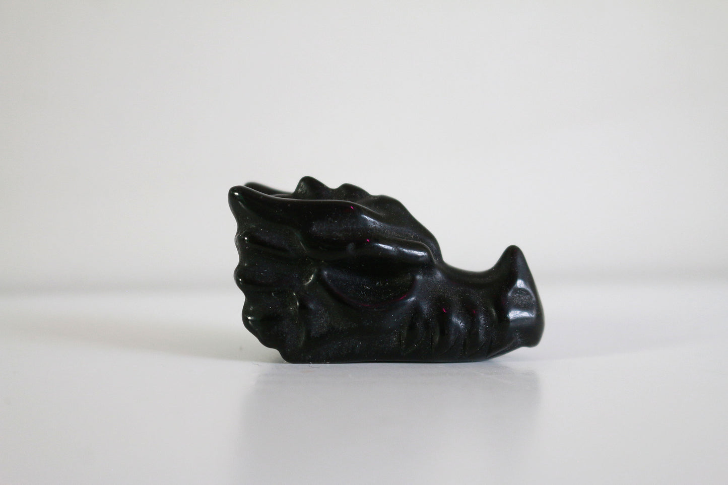 Obsidian Dragon Head (2 in)