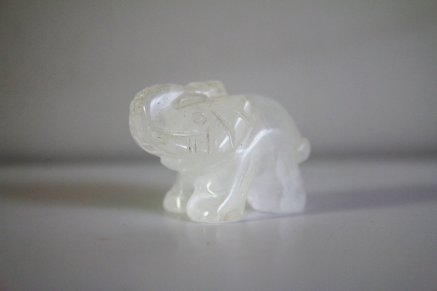 Clear Quartz Elephant (1.5 in)