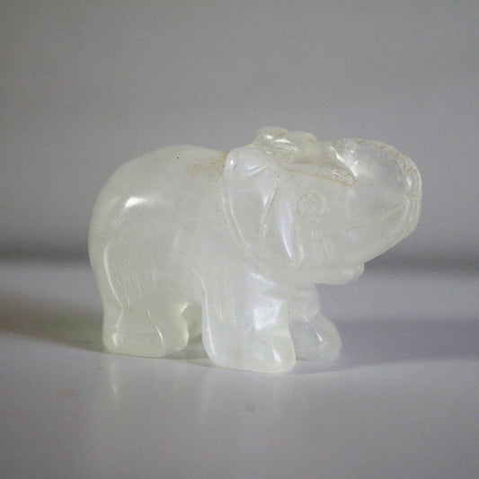 Clear Quartz Elephant (1.5 in)