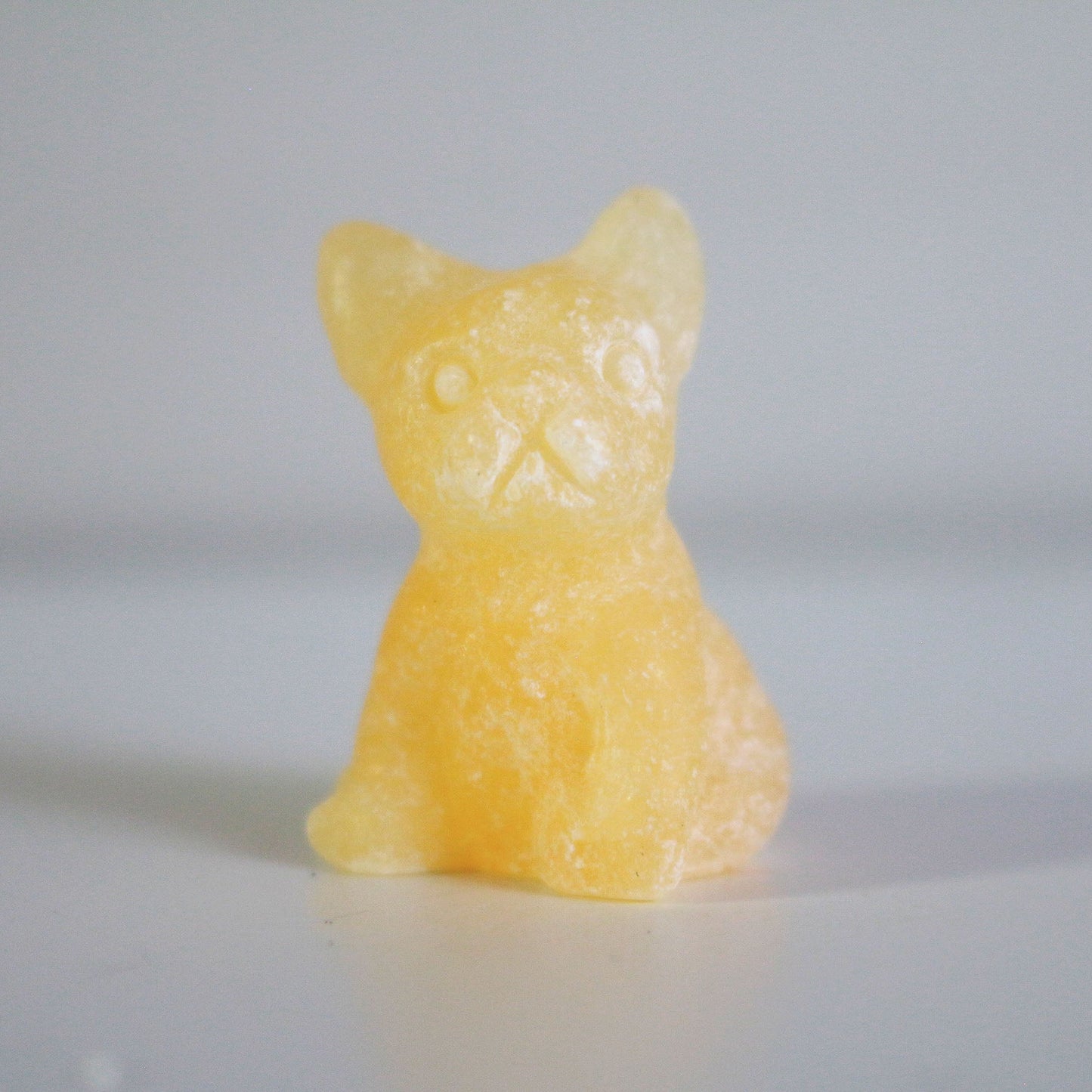 Orange Calcite Frenchie (1 in)