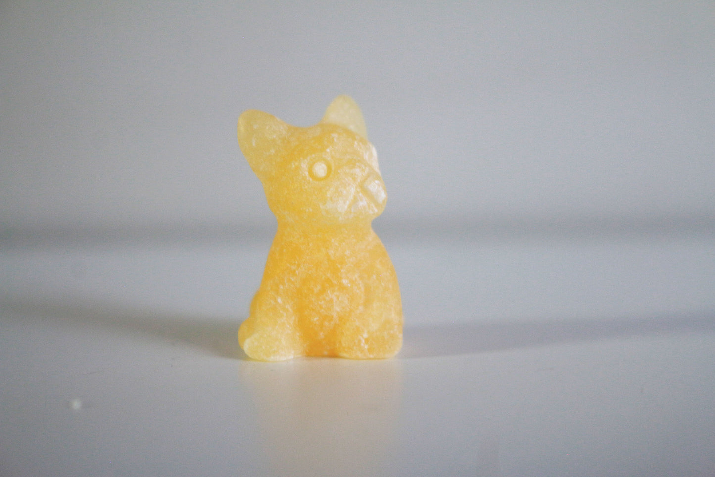 Orange Calcite Frenchie (1 in)