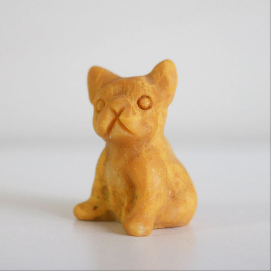 Yellow Jasper Frenchie (1 in)