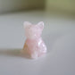 Rose Quartz Frenchie (1 in)