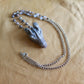 Granite Dragon Statement Necklace