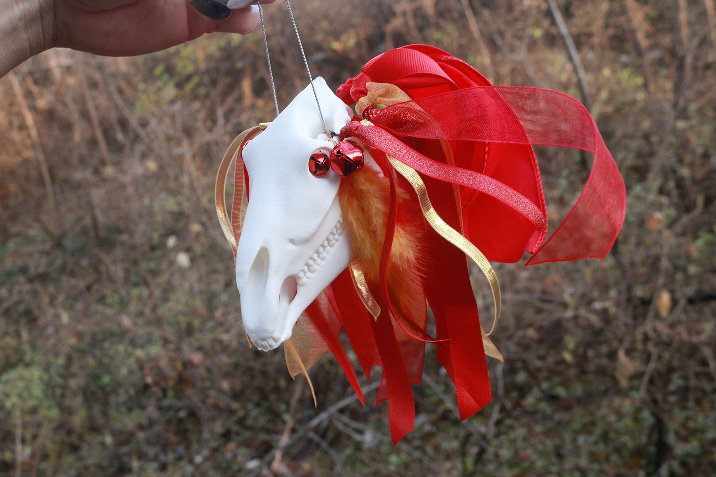 Team Spirit Mari Lwyd Ornament