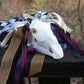 Harlequin Mari Lwyd Ornament