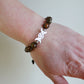 Triple Moon Bracelet - Tiger Eye