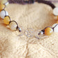 Triple Moon Bracelet - Gold Aventurine