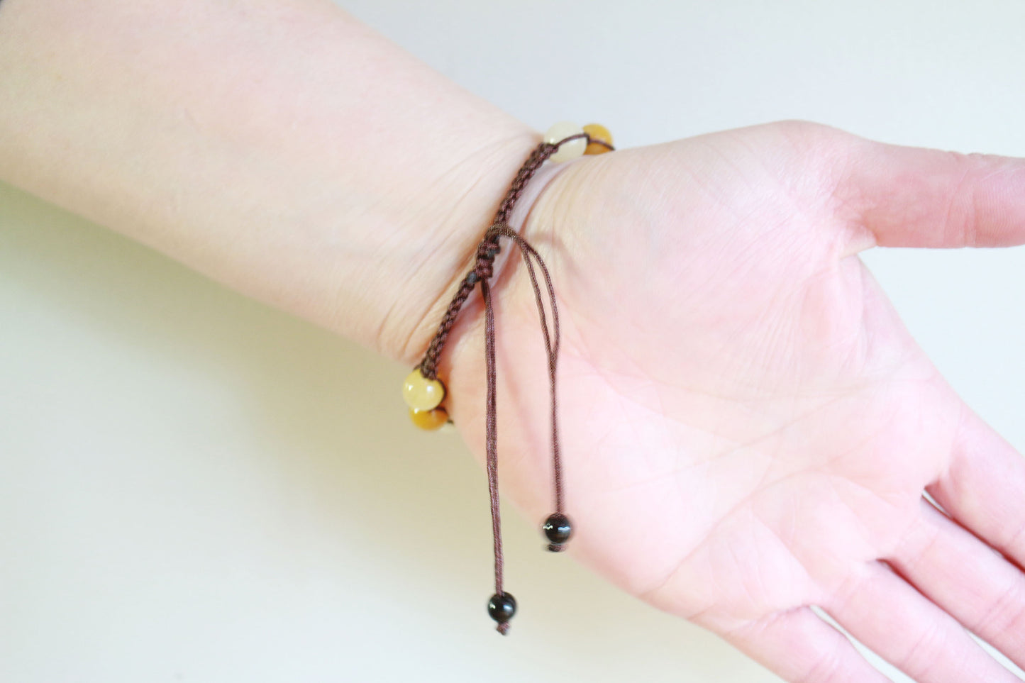 Triple Moon Bracelet - Gold Aventurine