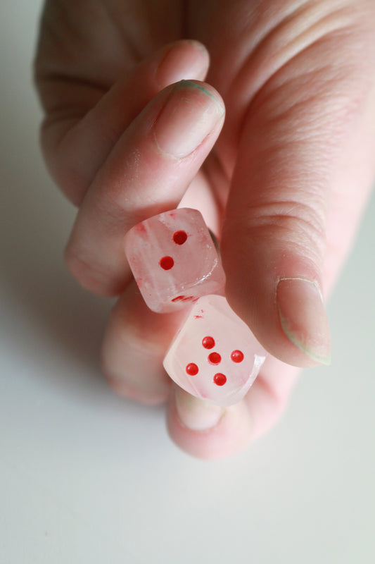 Calcite Dice (Pair)