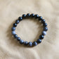 Silver Sheen Obsidian Bracelet