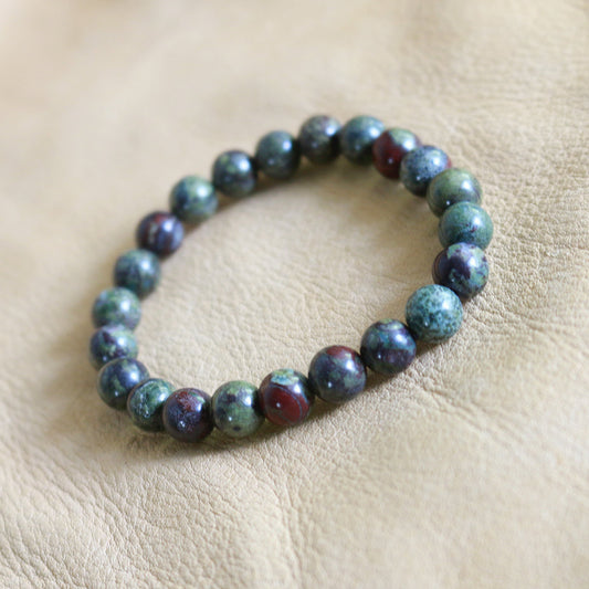 Dragon Bloodstone Bracelet