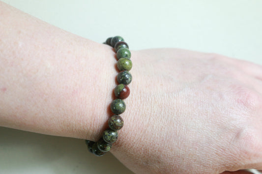 Dragon Bloodstone Bracelet