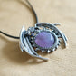 Amethyst Dragon Pendant Necklace