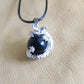 Obsidian Dragon Orb Pendant Necklace