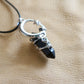 Obsidian Celestial Pendant Necklace