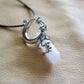 Quartz Celestial Pendant Necklace